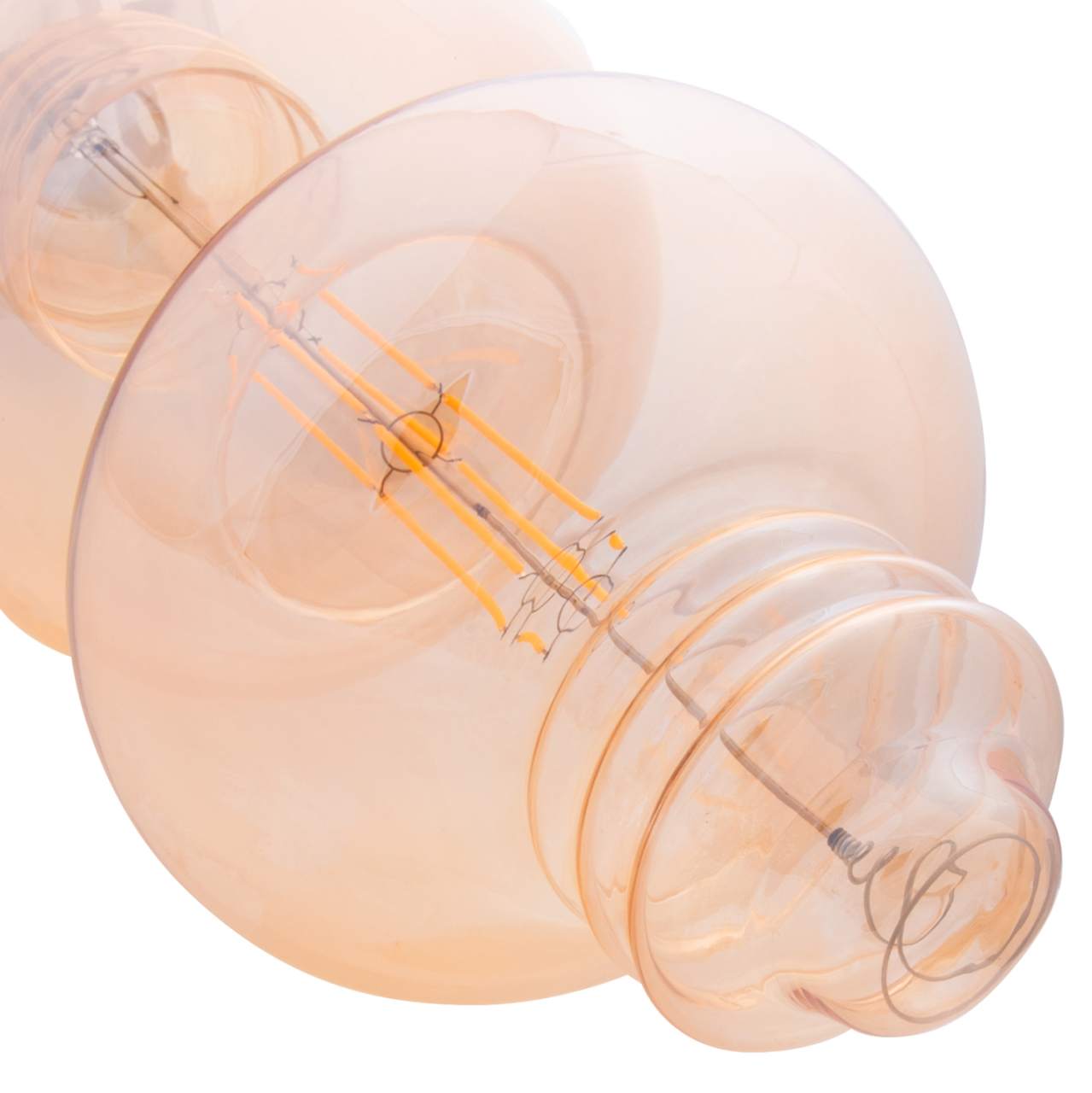 LIGHT BULB LED FILAMENT 8W E27 3000K GOLD COLOR DIMMABLE HM4053.02 [4]