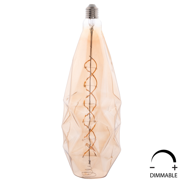 LIGHT BULB LED FILAMENT 8W E27 3000K GOLD COLOR DIMMABLE HM4058 [2]