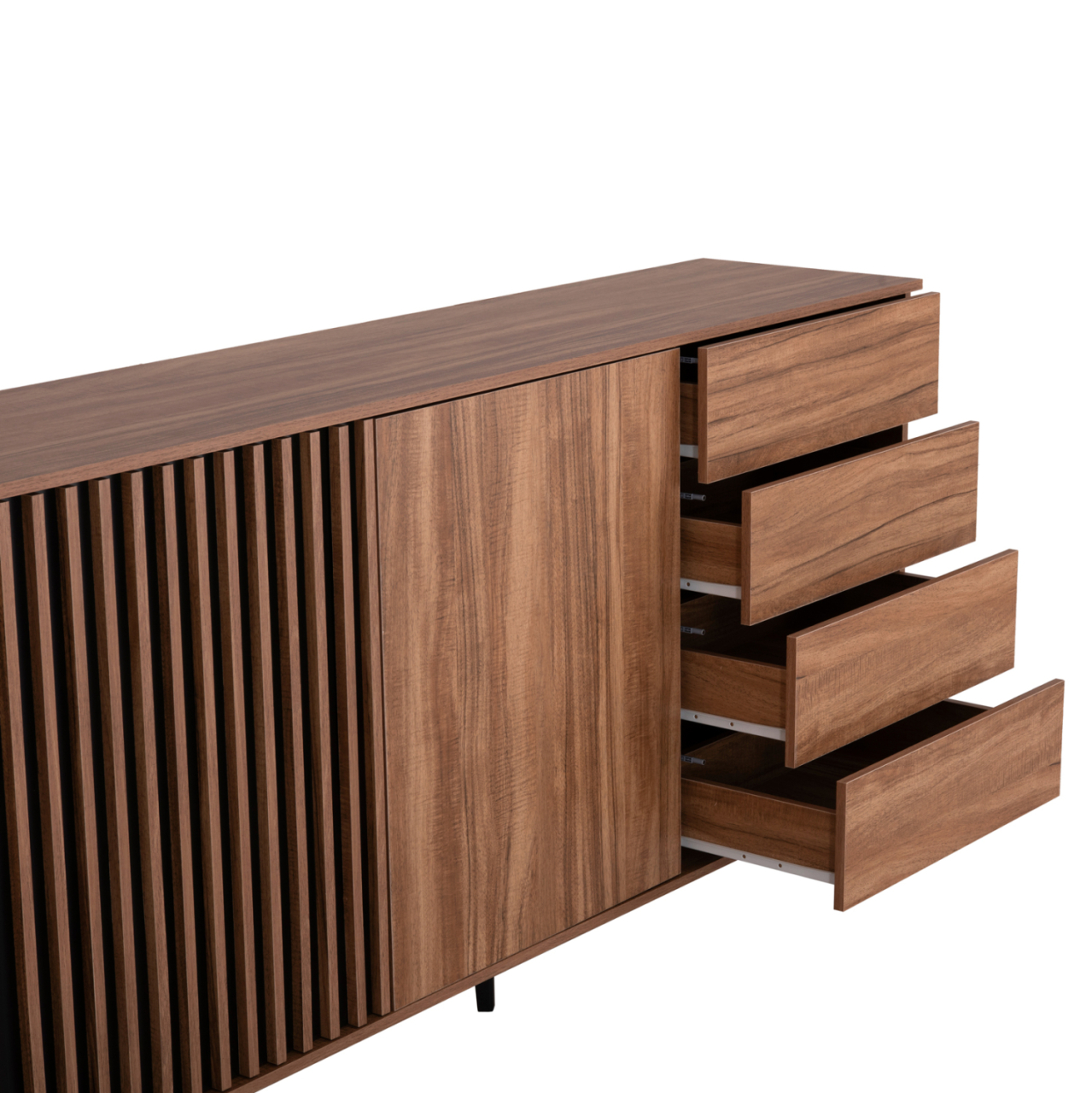 LIVING ROOM SET 4PCS HARRY HM21091 BUFFET-COFFEE TABLE-TV STAND-DISPLAY CABINET [8]