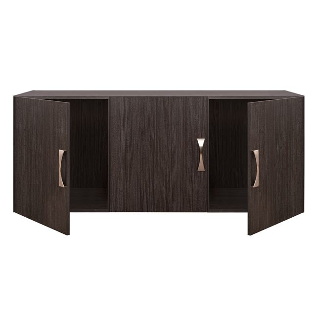 Loft of 3doors wardrobe Carly HM385.01 Zebrano color 150x55x60 [5]