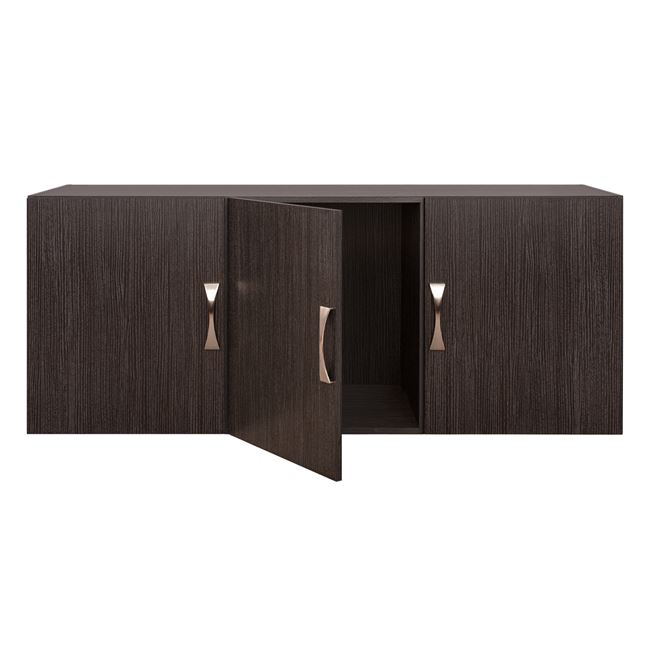 Loft of 3doors wardrobe Carly HM385.01 Zebrano color 150x55x60 [4]