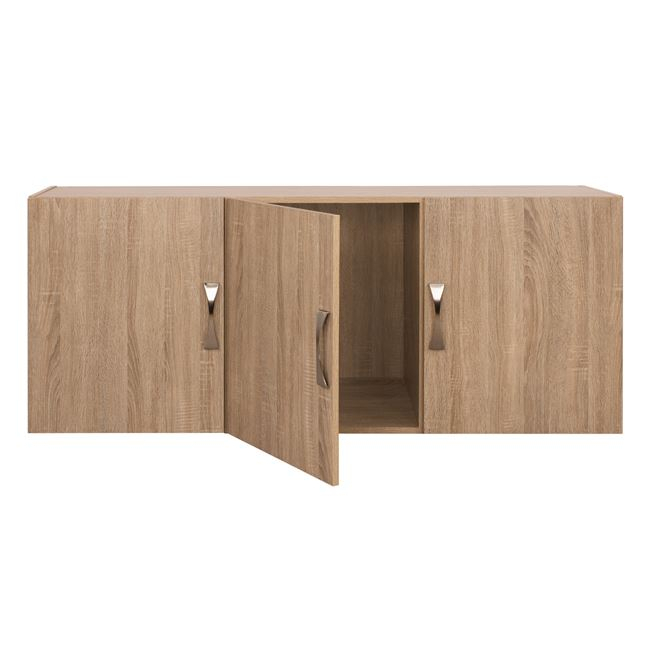 Loft of wardrobe 3 Doors Carly in Sonama Color 150x55x60 HM385.02 [4]