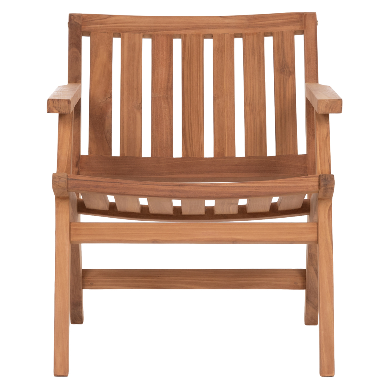 LOUNGE ARMCHAIR ARANIA HM6617 TEAK WOOD IN NATURAL 59x65x69Hcm. [3]