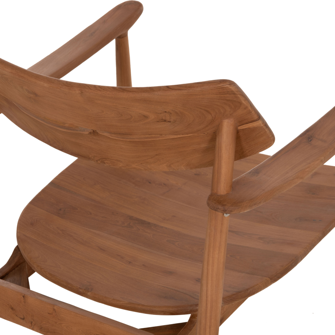 LOUNGE ARMCHAIR RANGER HM18255.01 TEAK WOOD IN NATURAL 70x73x73Hcm. [10]