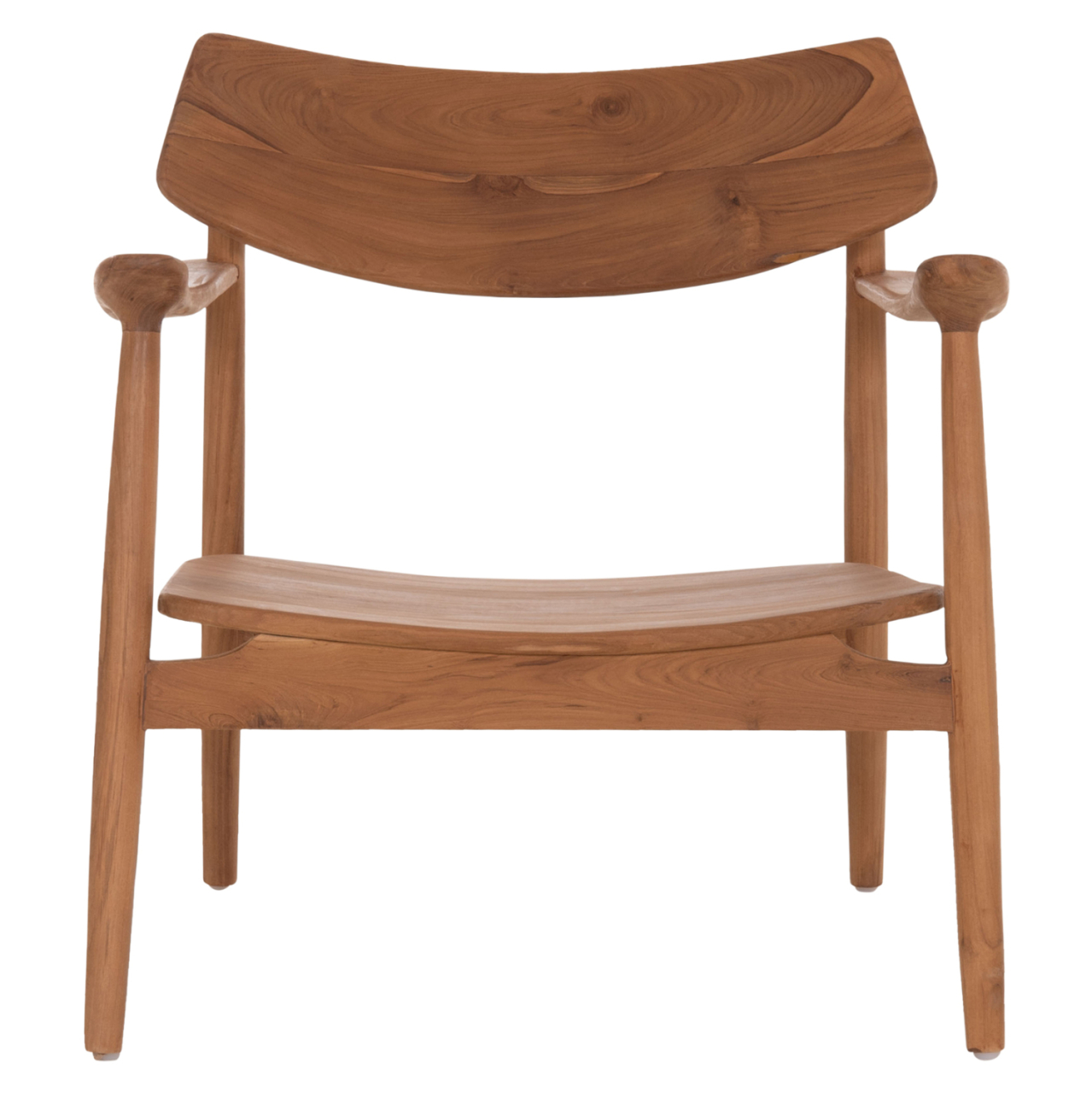 LOUNGE ARMCHAIR RANGER HM18255.01 TEAK WOOD IN NATURAL 70x73x73Hcm. [3]
