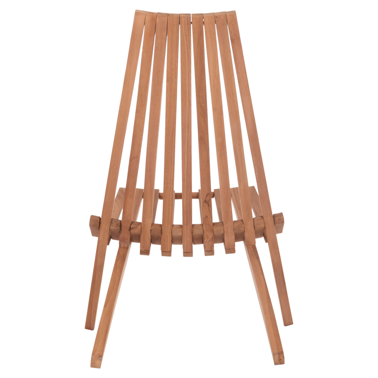LOUNGE CHAIR FOLDABLE SHIGAO HM18112 TEAK WOOD--NATURAL COLOR 61x88.5x89Hcm. [6]