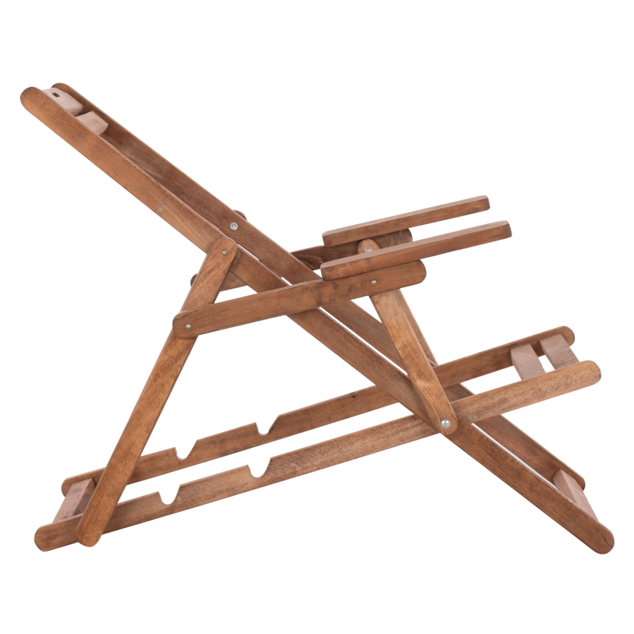 LOUNGE CHAIR LIMNOS WITH ARM IN WALNUT HM5799.01 62.5x97x105 cm. [5]