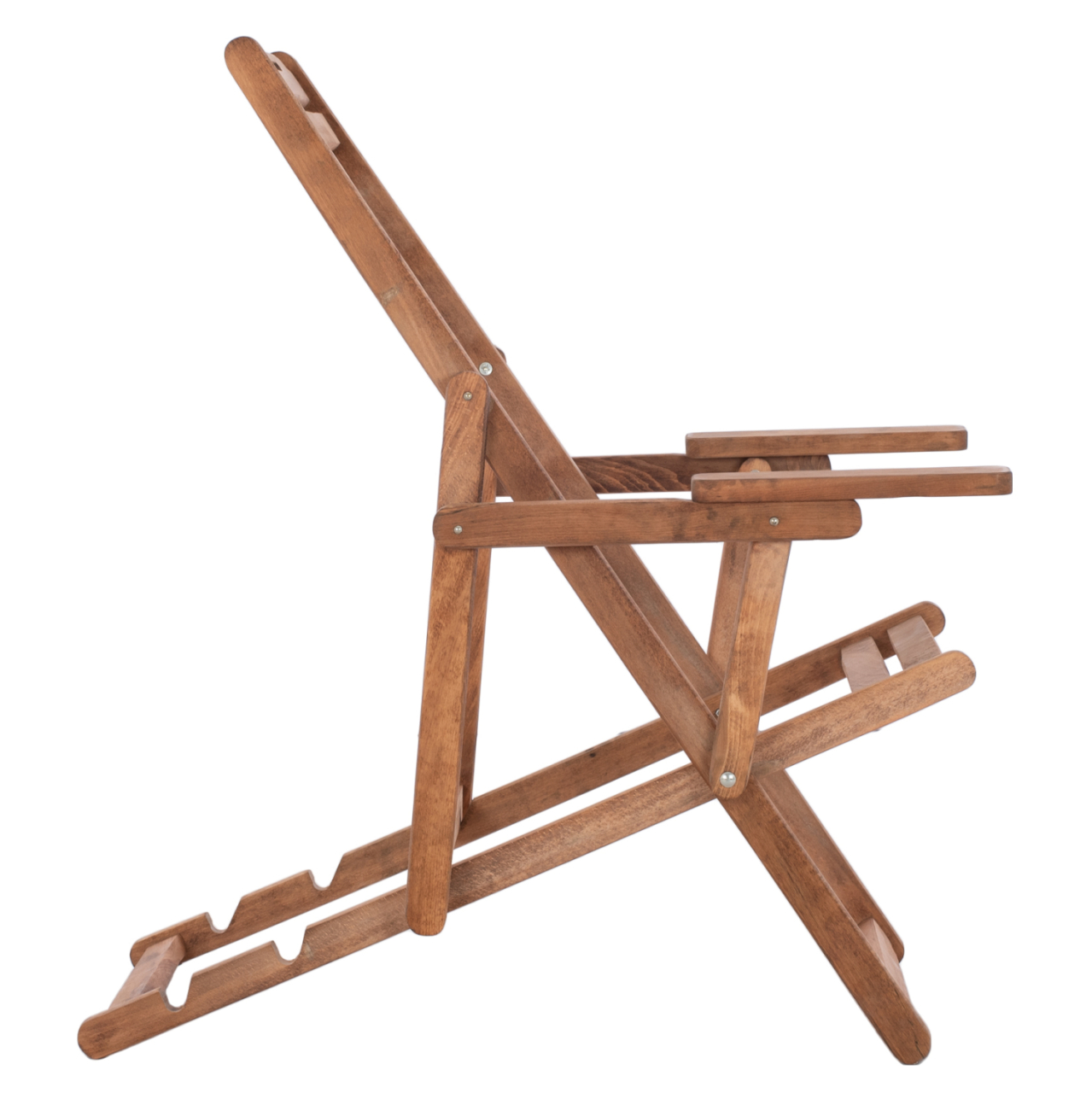 LOUNGE CHAIR LIMNOS WITH ARM IN WALNUT HM5799.01 62.5x97x105 cm. [7]