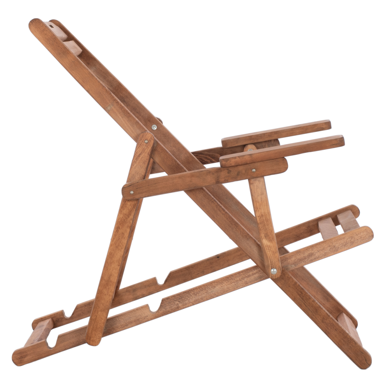 LOUNGE CHAIR LIMNOS WITH ARM IN WALNUT HM5799.01 62.5x97x105 cm. [6]