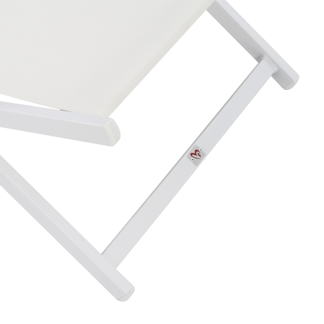 LOUNGE CHAIR PROFESSIONAL KEA HM5076.04 ALUMINUM and TEXTILENE IN WHITE COLOR 59,5x102,5x94Hcm. [6]