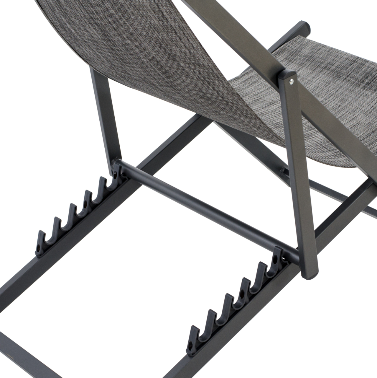 LOUNGE CHAIR PROFESSIONAL KEA HM5076.10 ALUMINUM and TEXTILENE IN GREY COLOR 59,5x102,5x94Hcm. [9]