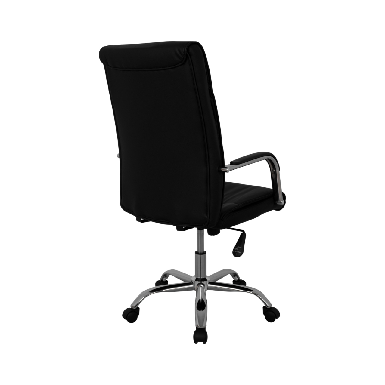 Manager's office chair HM1044.11 black with chromed base 55,5x65x111 cm. [5]