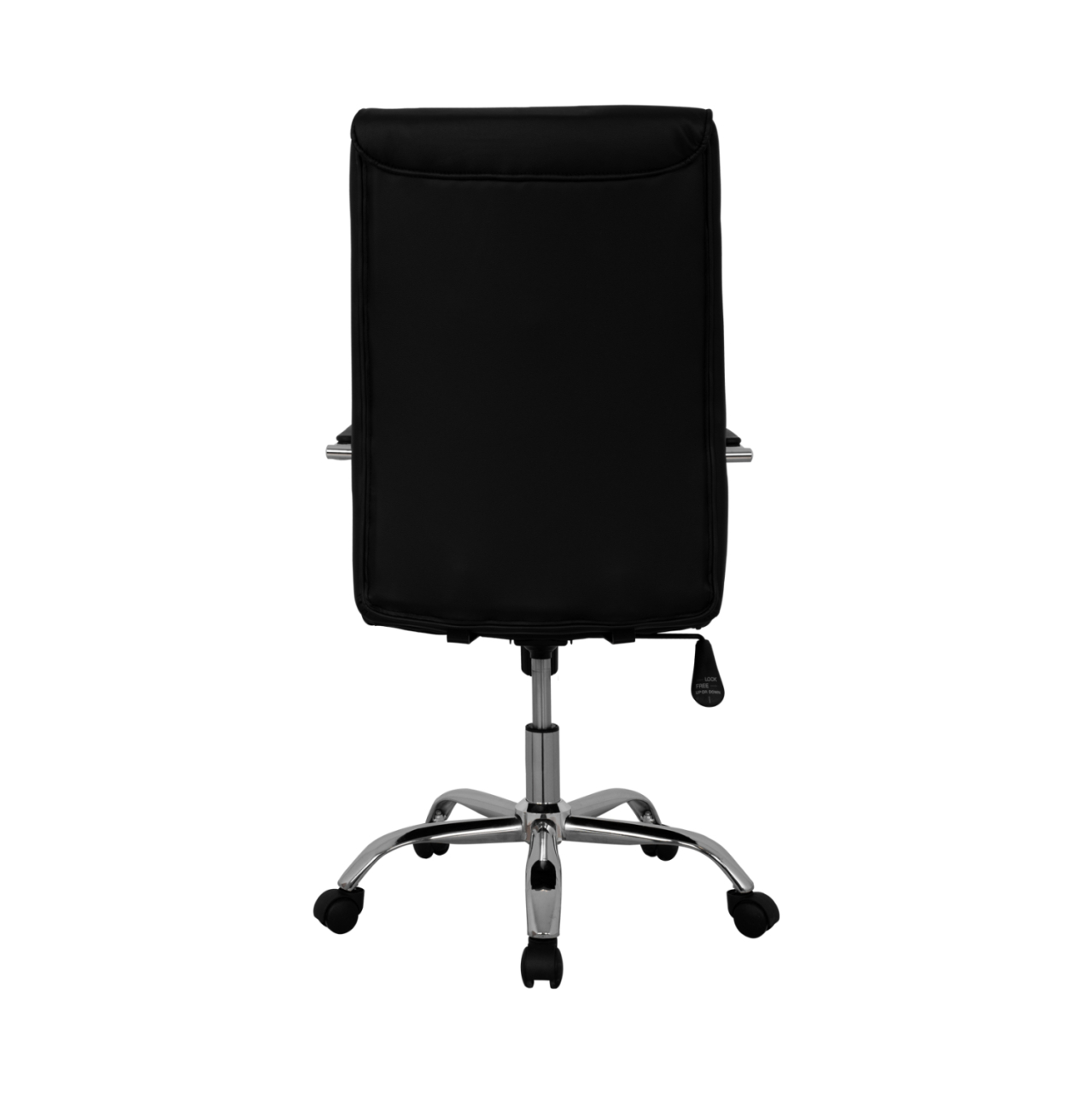Manager's office chair HM1044.11 black with chromed base 55,5x65x111 cm. [6]