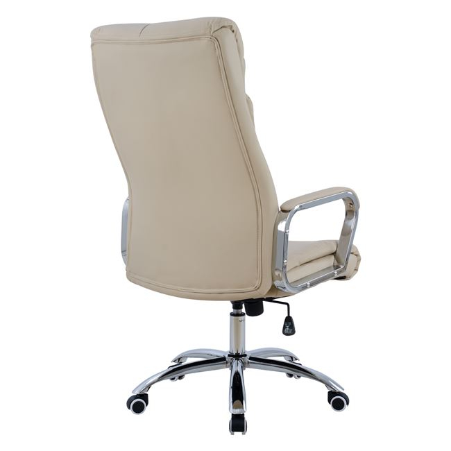 MANAGER'S OFFICE CHAIR SHASHI HM1093.07 PU IN CREAM COLOR 63x80x118-126Hcm [5]