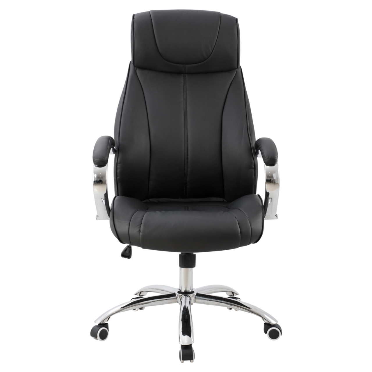 MANAGER'S OFFICE CHAIR XAVIERE HM1096.01 PU IN BLACK 64x83x126Hcm [2]
