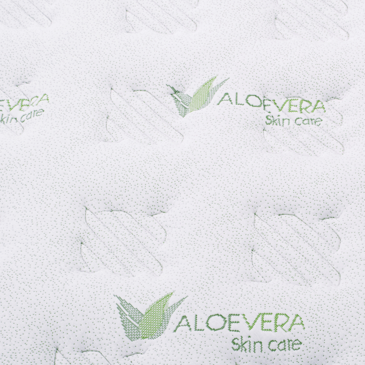MATTRESS CONTINUOUS SPRING WITH MATTRESS PAD ALOE VERA 110X90 HM372.12 SINGLE SIDED [3]