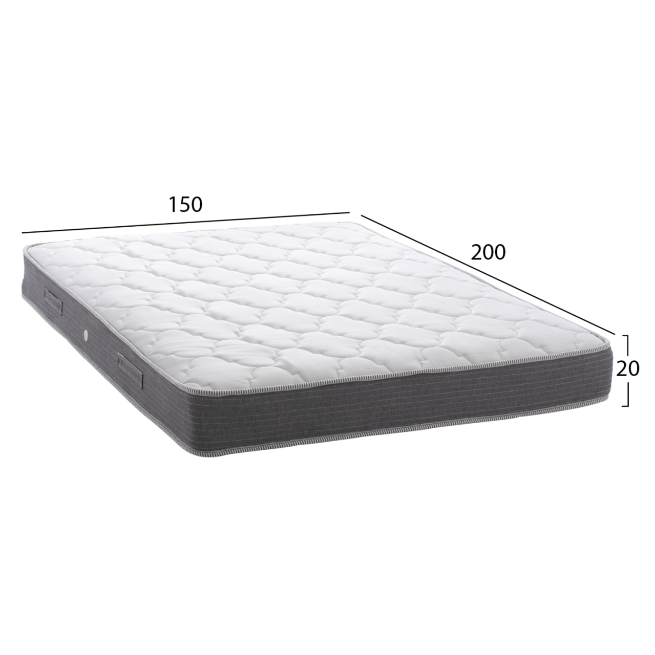 MATTRESS DREAMTOPIA, series LULLABY ALOE VERA, 150X200x20H, HM655.150 [2]