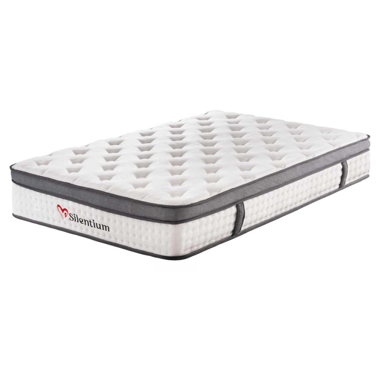 MATTRESS SEMI-DOUBLE SILENTIUM HM749.02 POCKET SPRINGS--WHITE 120x200x30Hcm [5]