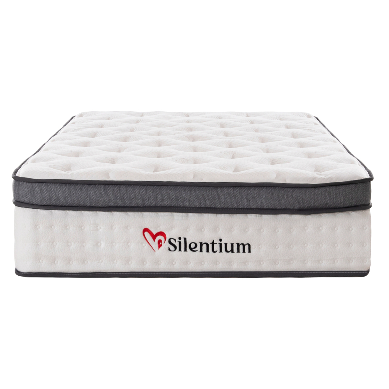 MATTRESS SEMI-DOUBLE SILENTIUM HM749.02 POCKET SPRINGS--WHITE 120x200x30Hcm [3]