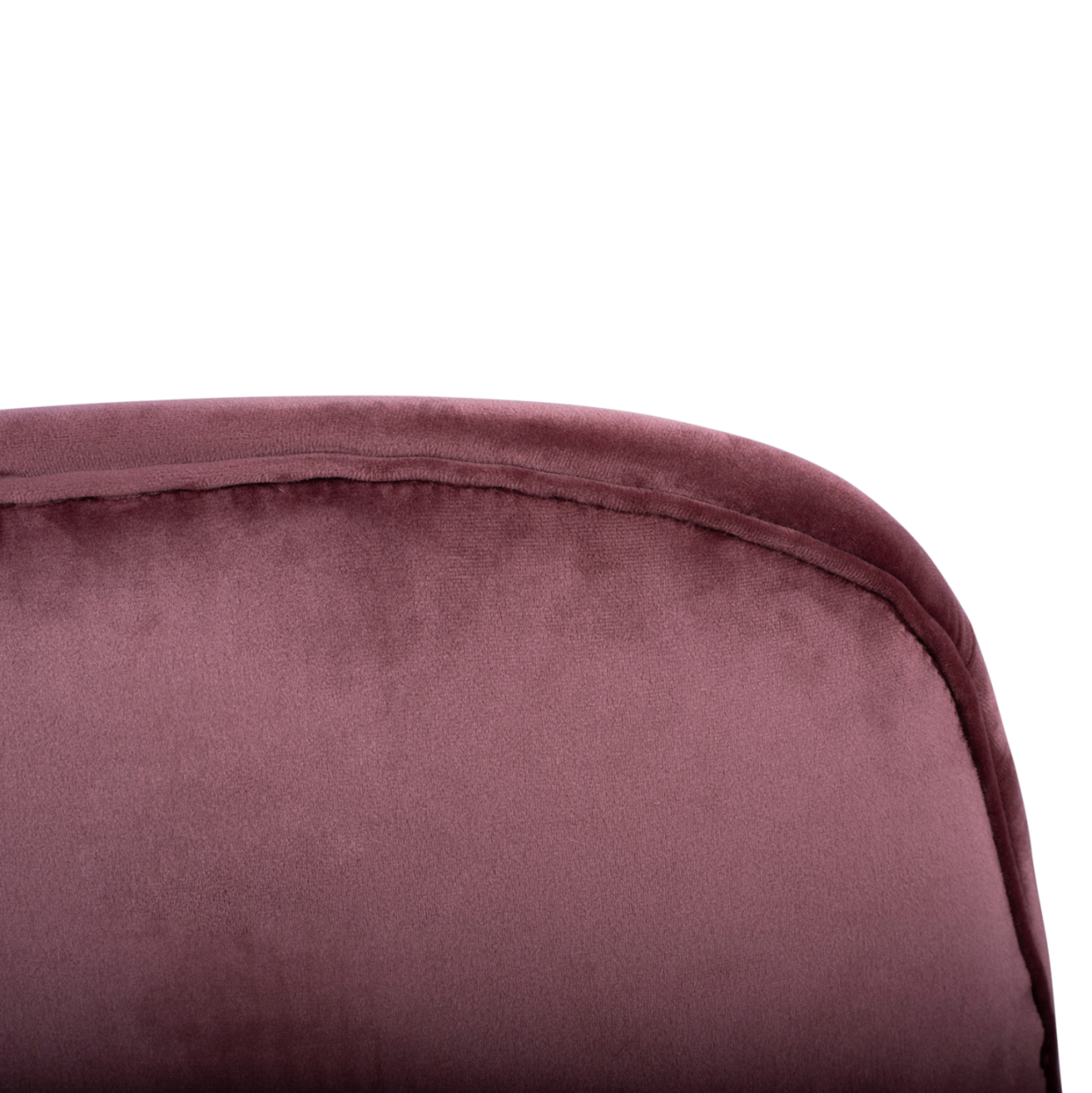 MEDIUM HEIGHT STOOL HM8524.02 VELVET DUSTY PINK and GOLD METAL FRAME 48x61x103 cm. [8]