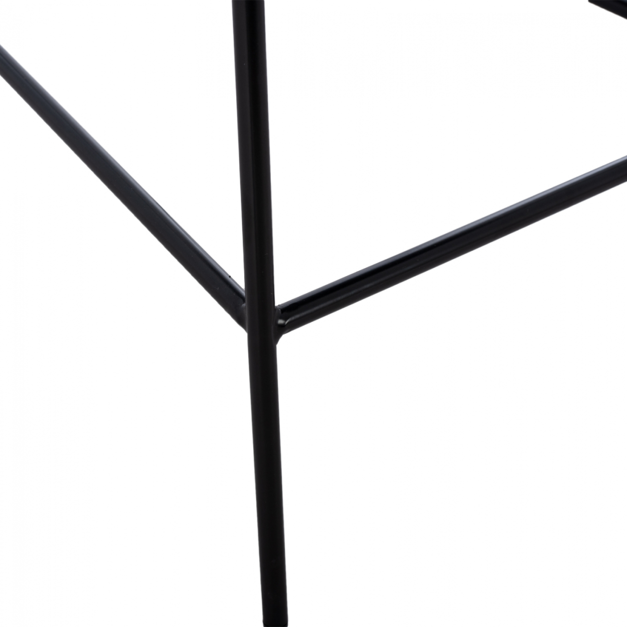 MEDIUM HEIGHT STOOL HM8735.01 GRAY VELVET WITH METAL FRAME 54x58x95Y cm. [9]