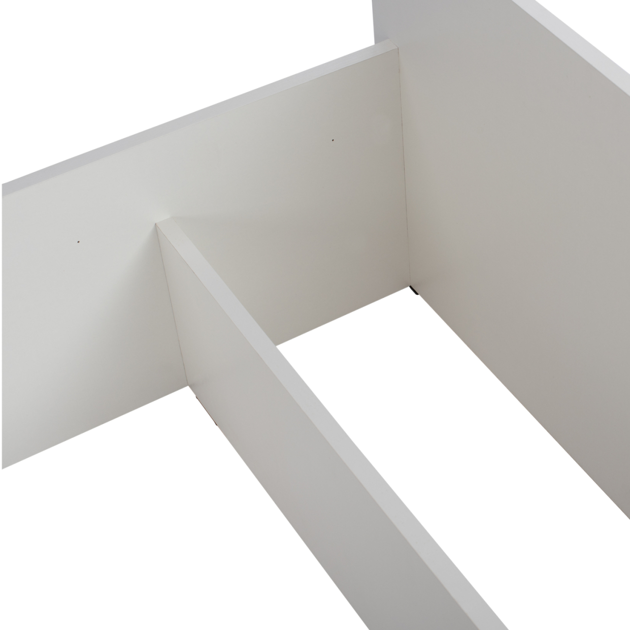 MELAMINE BED FOR MATTRESS 90X200cm. WHITE HM2433.03 [8]