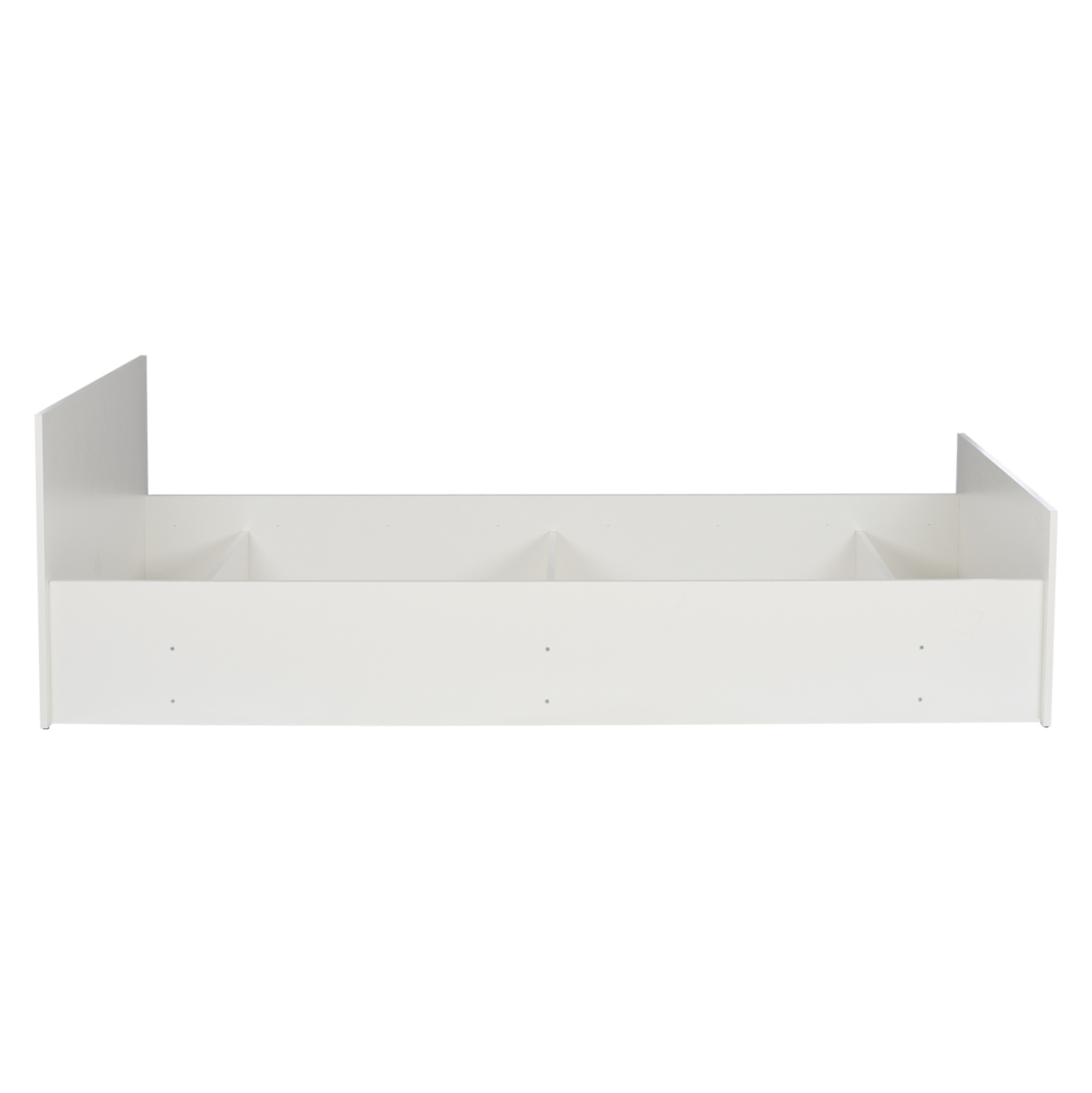 MELAMINE BED FOR MATTRESS 90X200cm. WHITE HM2433.03 [5]
