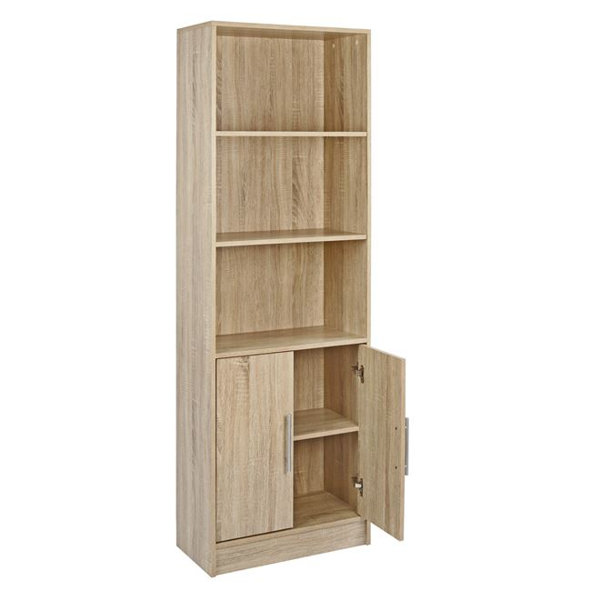 Melamine bookcase ENSLEY HM2027.02 sonama 60x30x180 [4]