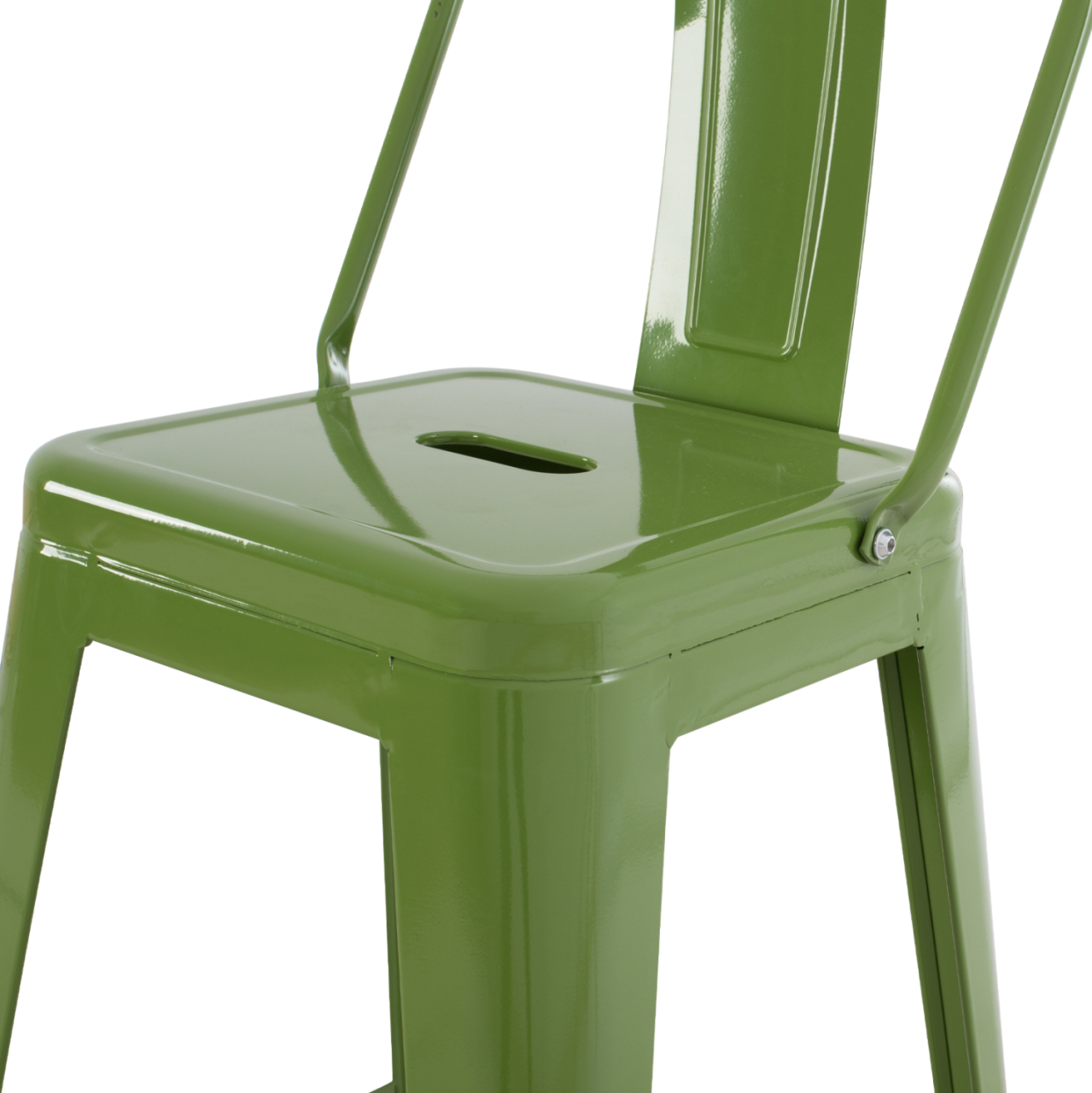 ΣΚΑΜΠΟ ΜΕΣΑΙΟΥ ΥΨΟΥΣ ΜΕΤΑΛΛΙΚΟ MELITA ΣΕ LIGHT OLIVE GREEN HM8574.13 42x42x98 εκ. [9]