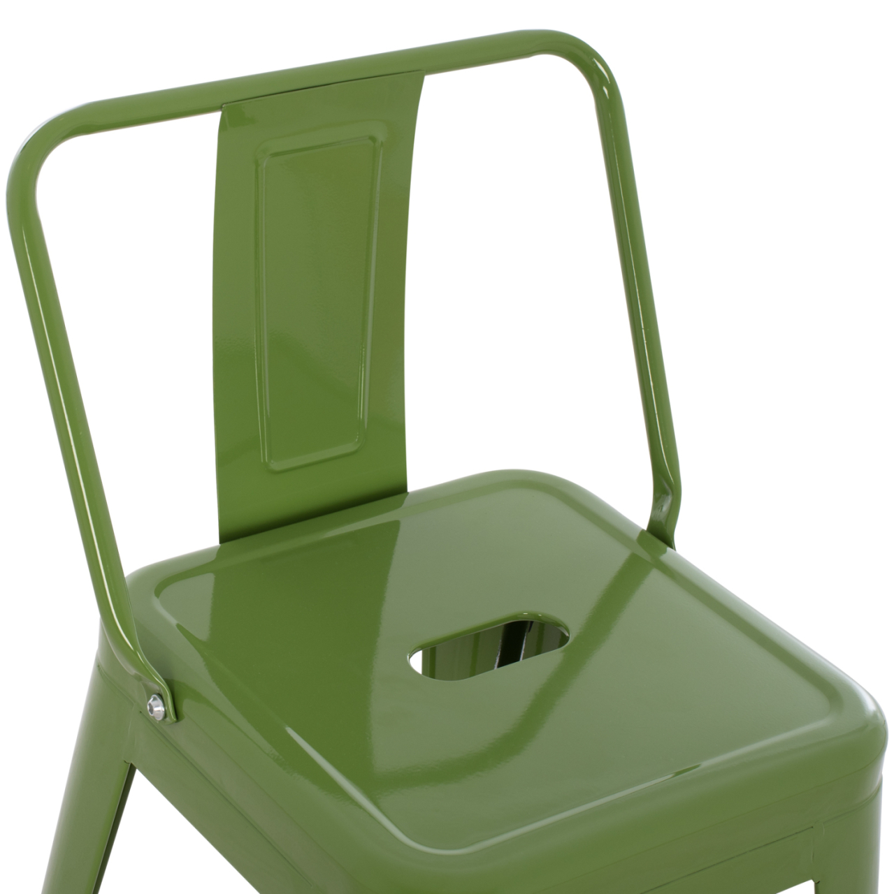ΣΚΑΜΠΟ ΜΕΣΑΙΟΥ ΥΨΟΥΣ ΜΕΤΑΛΛΙΚΟ MELITA ΣΕ LIGHT OLIVE GREEN HM8574.13 42x42x98 εκ. [7]