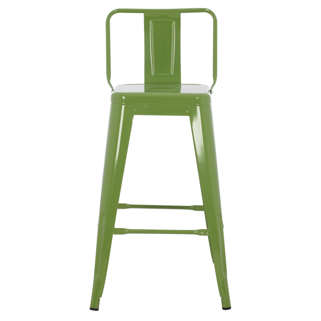 ΣΚΑΜΠΟ ΜΕΣΑΙΟΥ ΥΨΟΥΣ ΜΕΤΑΛΛΙΚΟ MELITA ΣΕ LIGHT OLIVE GREEN HM8574.13 42x42x98 εκ. [3]