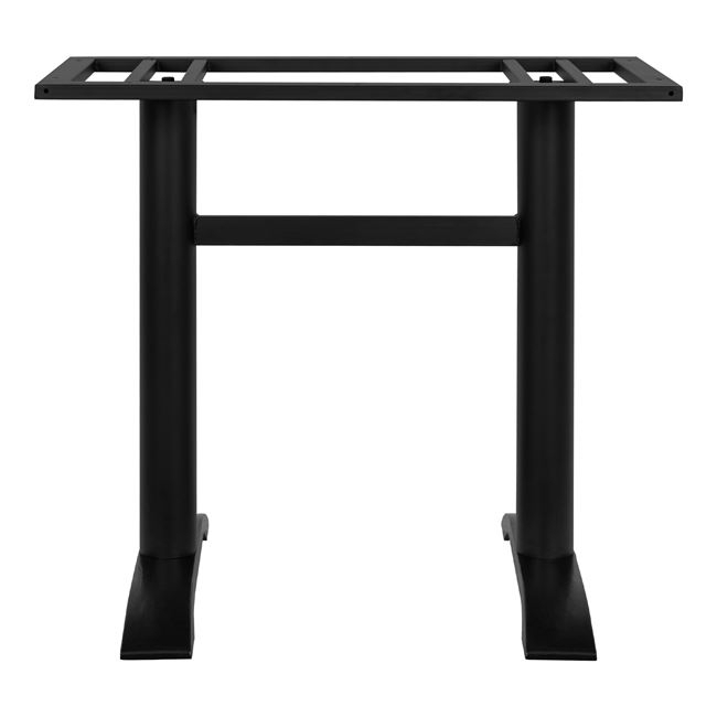 Metal base black matte 57x54x72.5 with desktop support HM458 [3]