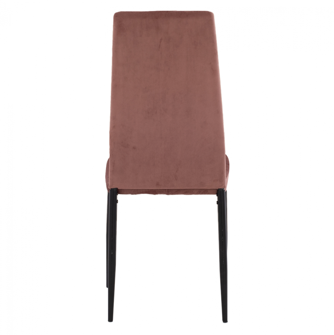 METAL CHAIR HM0037.32 DUSTY PINK VELVET WITH METAL FRAME K/D [6]