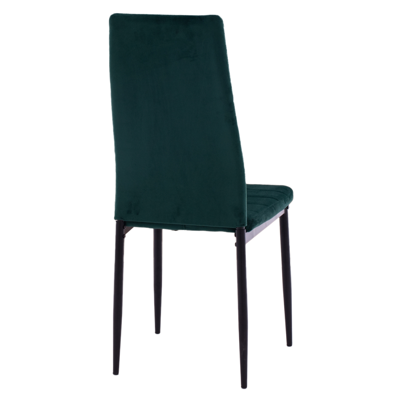 METAL CHAIR HM0037.33 GREEN VELVET WITH METAL FRAME K/D [5]