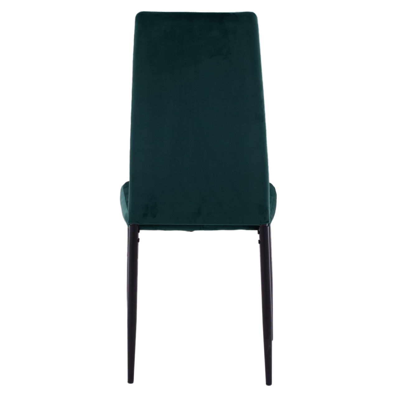METAL CHAIR HM0037.33 GREEN VELVET WITH METAL FRAME K/D [6]