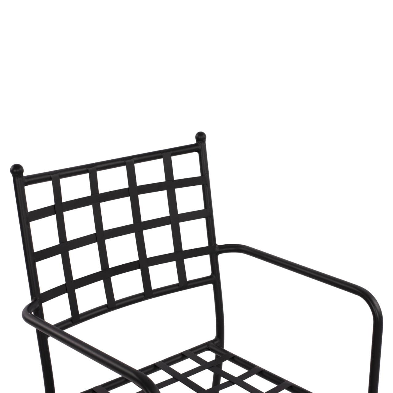 Metallic Armchair HM5508 Black color 46x58x88 cm [7]