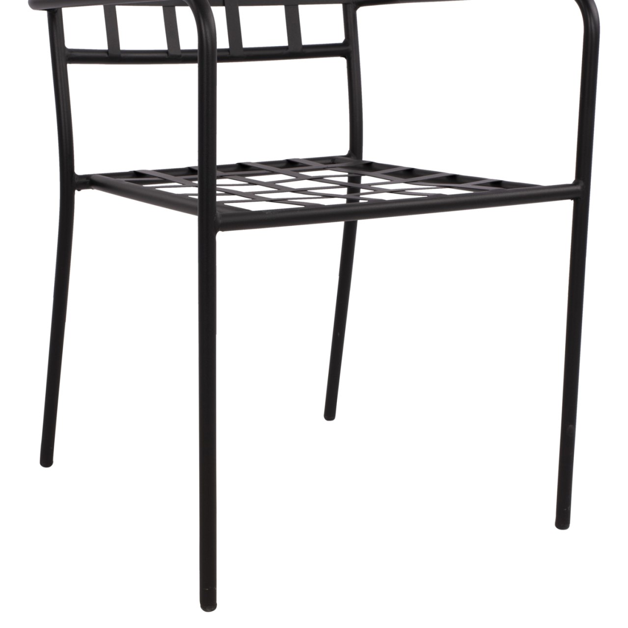 Metallic Armchair HM5508 Black color 46x58x88 cm [9]