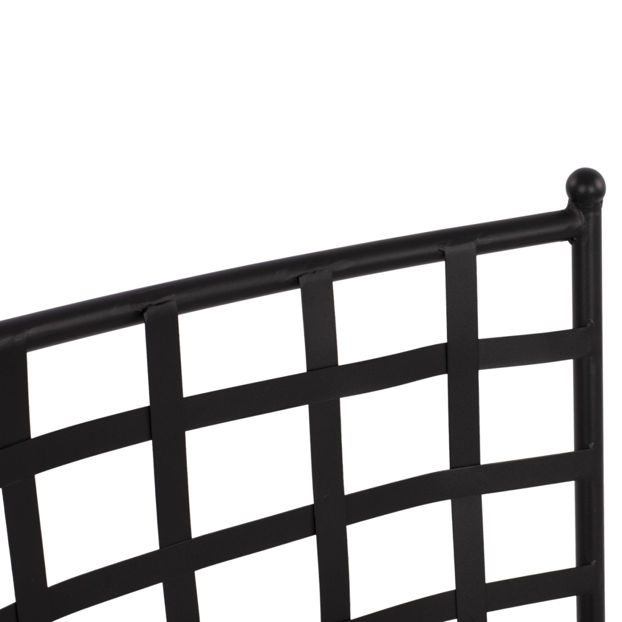 Metallic chair HM5509 in black color 46x58x88 cm [9]