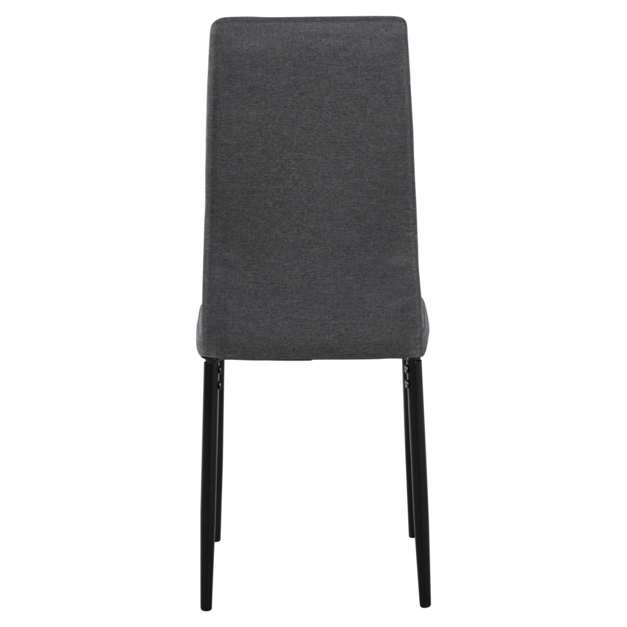 Metallic Chair Lady HM0037.20 Grey fabric with metallic frame K/D 40x48x95 [6]