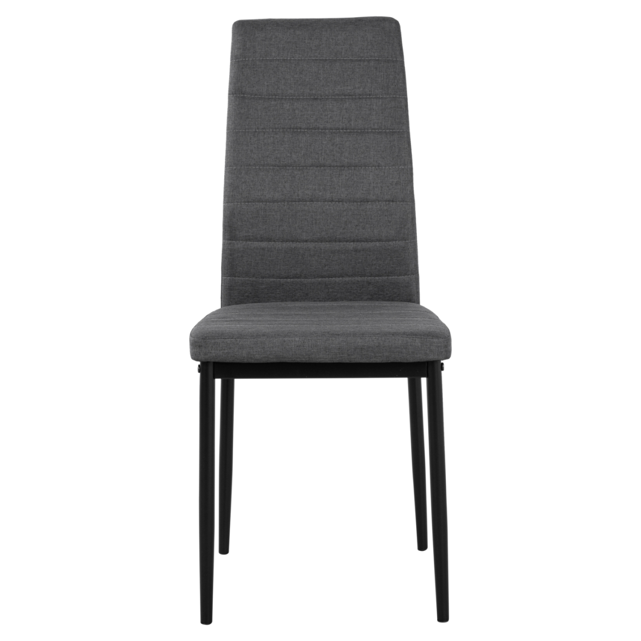 Metallic Chair Lady HM0037.20 Grey fabric with metallic frame K/D 40x48x95 [3]