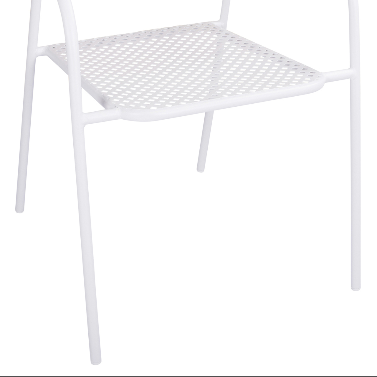 Metallic Chair White Thetis HM5173.12 55x57x79 cm [10]