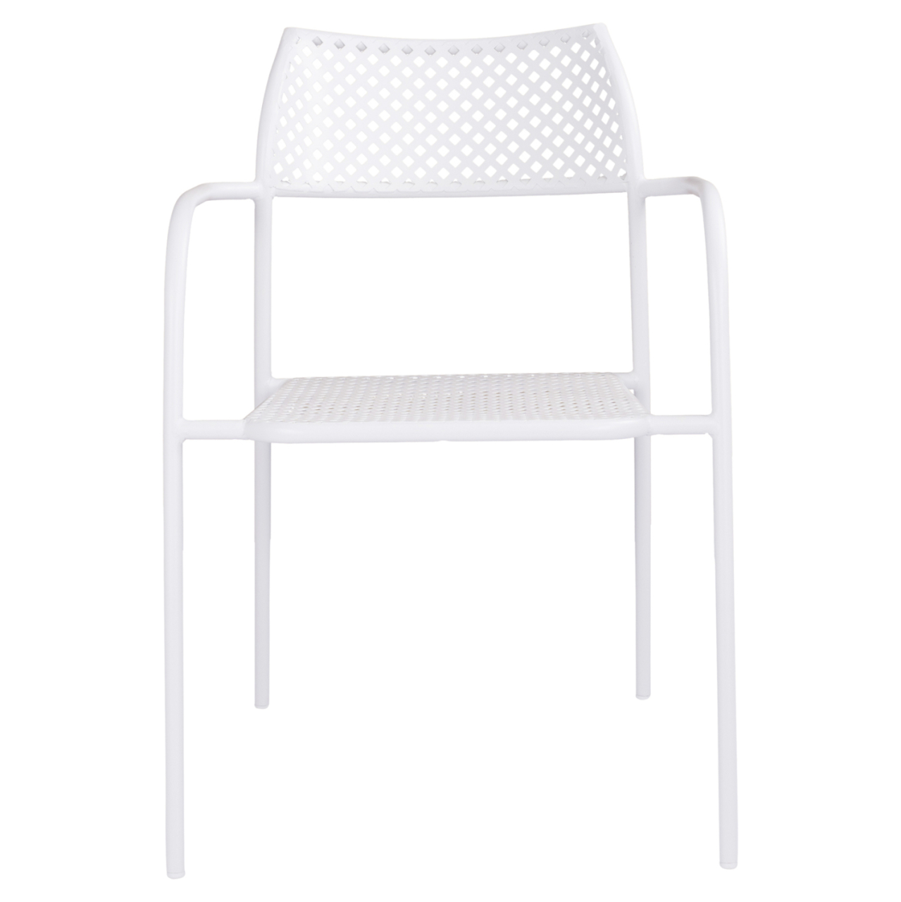 Metallic Chair White Thetis HM5173.12 55x57x79 cm [3]