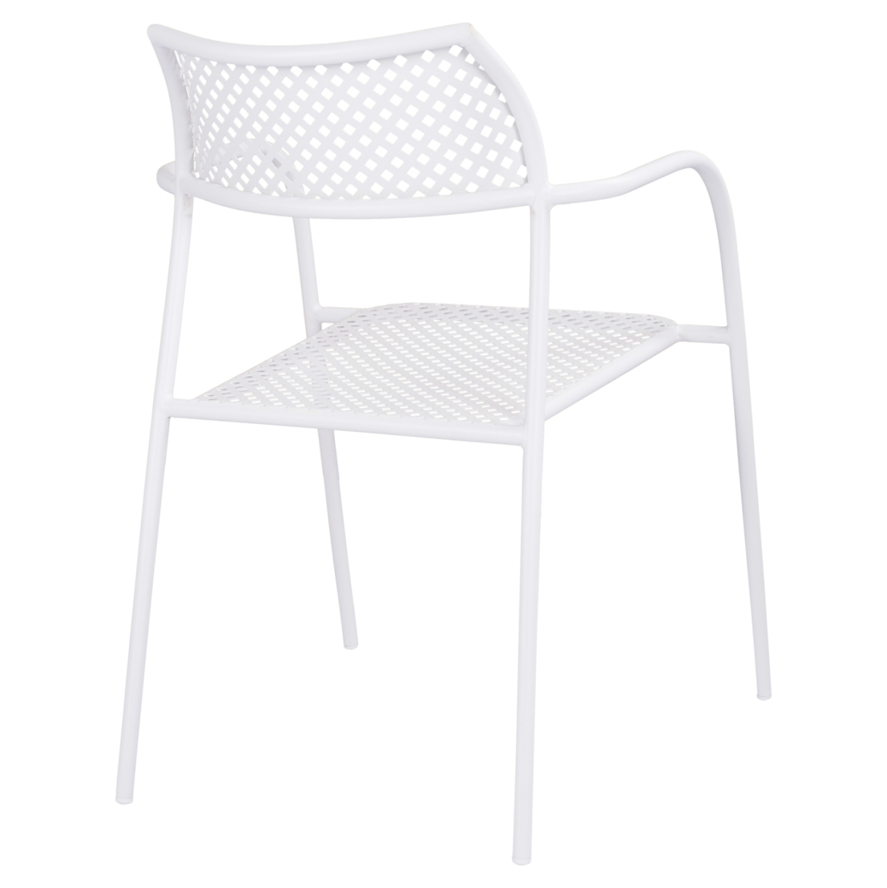 Metallic Chair White Thetis HM5173.12 55x57x79 cm [5]