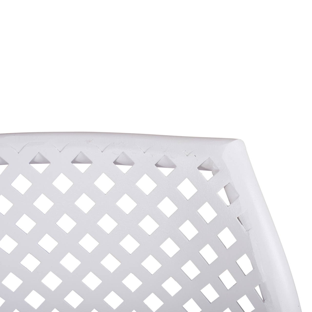 Metallic Chair White Thetis HM5173.12 55x57x79 cm [9]