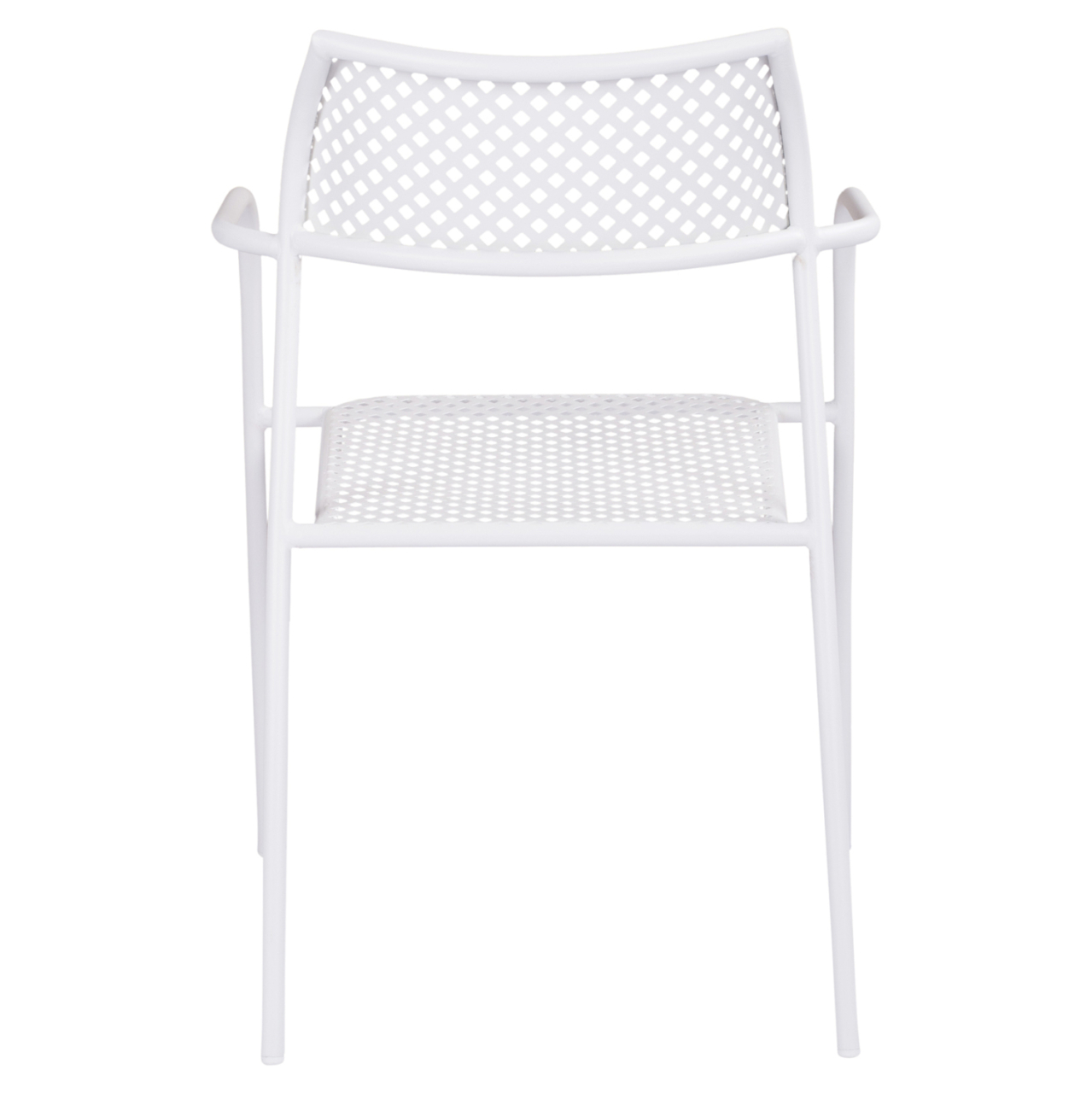 Metallic Chair White Thetis HM5173.12 55x57x79 cm [6]