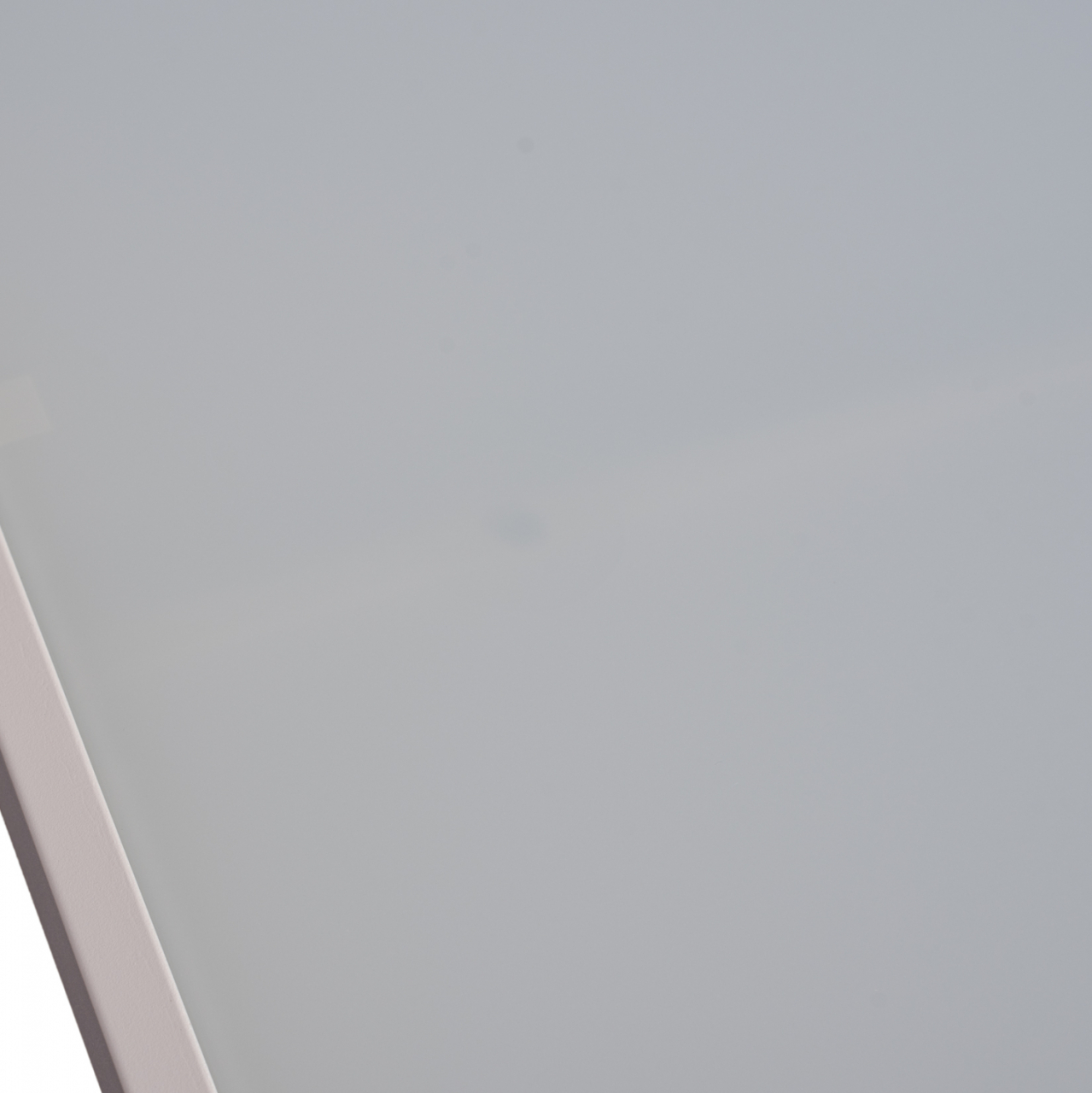 METALLIC TABLE ICE WHITE WITH GLASS HM5767.03 150X90Χ75cm. [8]