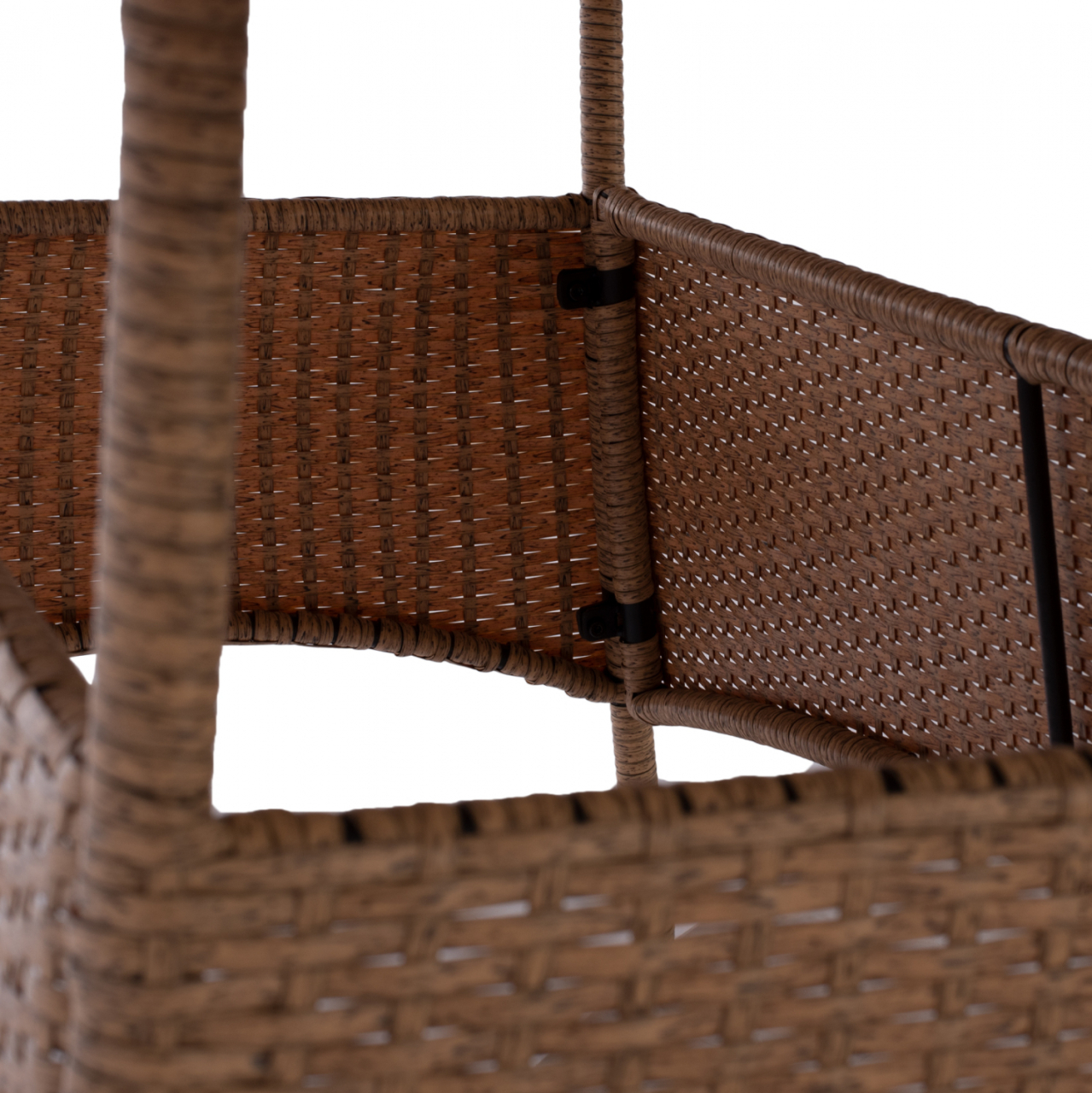 ΤΡΑΠΕΖΙ ΜΕΤΑΛΛΙΚΟ MINSK RATTAN ΜΠΕΖ ΚΑΦΕ HM5507.02 150x90x75 εκ. [7]