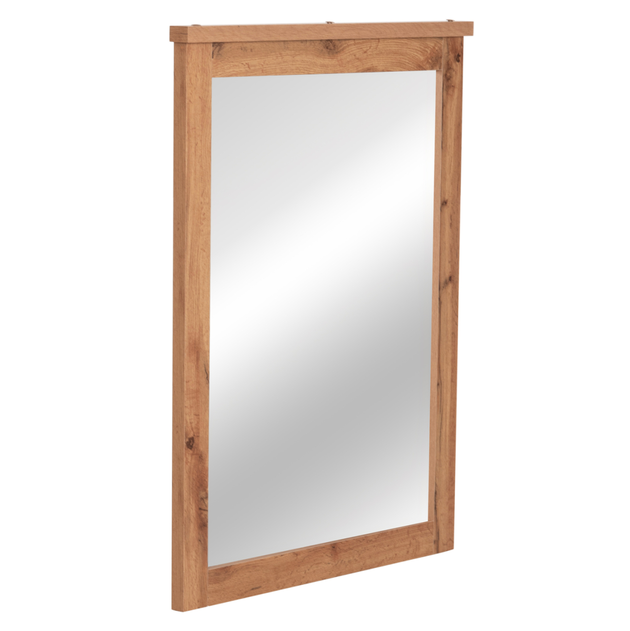MIRROR CARYS HM314.12 MELAMINE IN NATURAL WOOD COLOR 73x4(thickness)x93Hcm. [4]