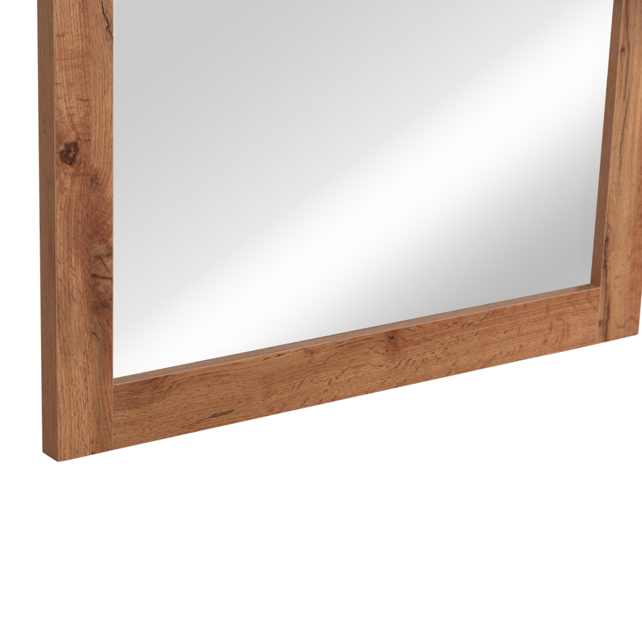 MIRROR CARYS HM314.12 MELAMINE IN NATURAL WOOD COLOR 73x4(thickness)x93Hcm. [7]
