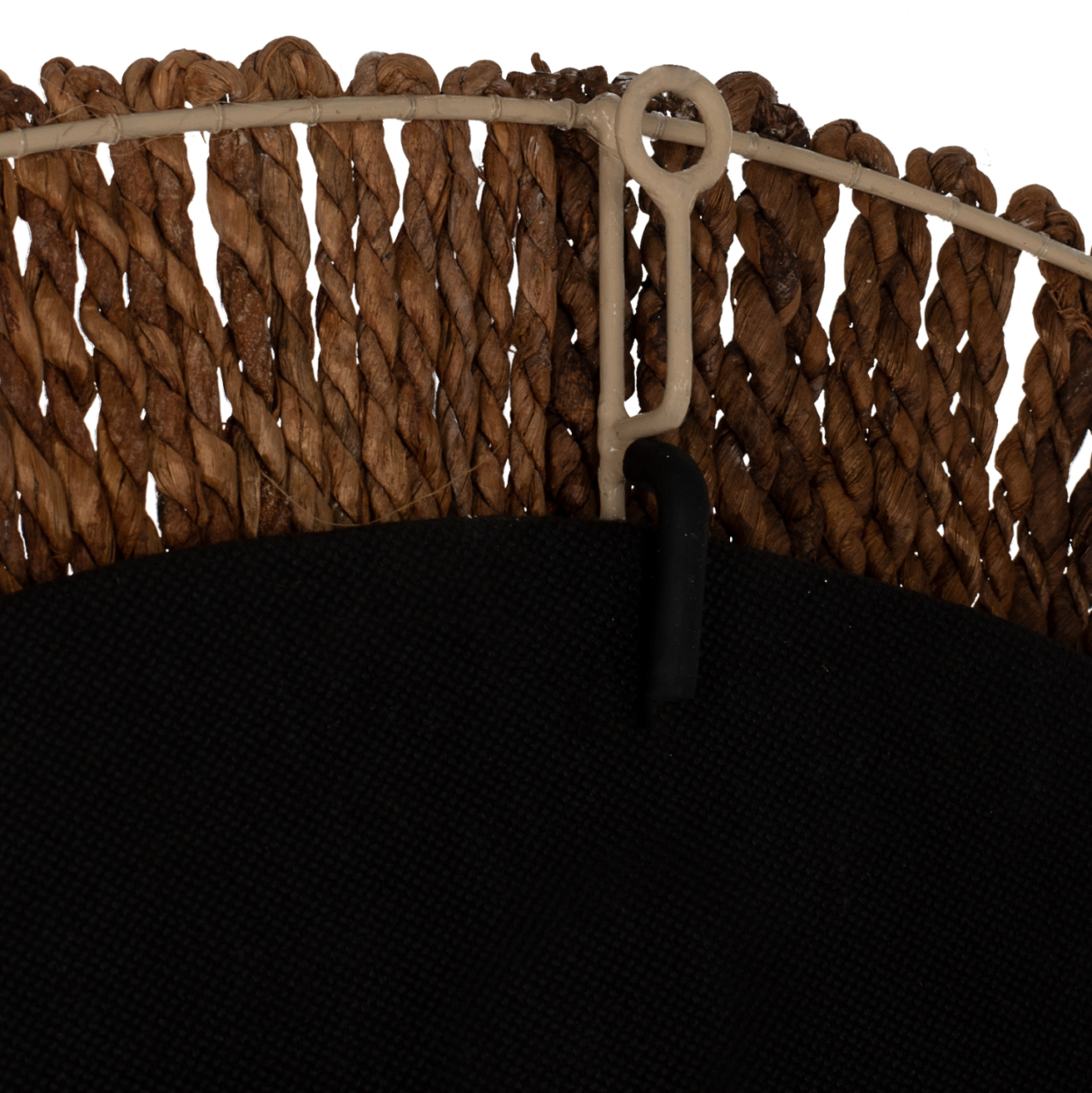 MIRROR ROUND WITH ABACA FIBER FRAME IN NATURAL COLOR 70x4x90Hcm.HM7804 [6]